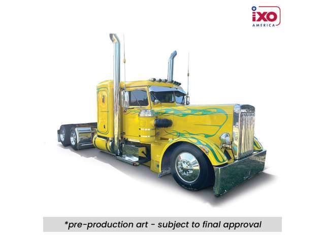 1:64 Ixo USA - 1952 Peterbilt 350, yellow with green flames 1:64 Ixo USA - 1952 Peterbilt 350, yellow with green flames
