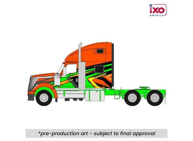 1:64 Ixo USA - 2010 International Lonestar, orange/green 1:64 Ixo USA - 2010 International Lonestar, orange/green