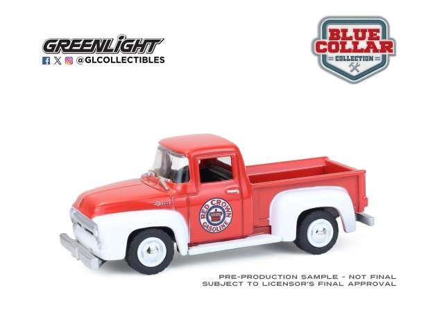 1:64 Greenlight - 1954 Ford F-100 - Red Crown Collection Series 14*