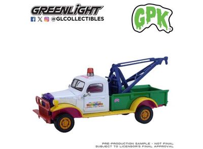 1:64 Greenlight - 1945 Dodge Power Wagon Wrecker, Wrecking Bill *Garbage Pail Kids Series 8* 1:64 Greenlight - 1945 Dodge Power Wagon Wrecker, Wrecking Bill *Garbage Pail Kids Series 8*