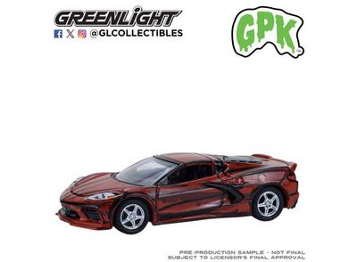 1:64 Greenlight - 2020 Corvette Coupe, Calamity Cale *Garbage Pail Kids Series 8*
