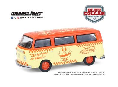 1:64 Greenlight - 1975 Volkswagen Type 2 (T2B) - Food Truck *Blue Collar Collection Series 14*