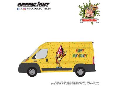 1:64 Greenlight - 2019 Ram ProMaster 2500, Dead Ted 40th Anniversary *Garbage Pail Kids Series 9*