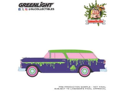 1:64 Greenlight - 1955 Chevrolet Nomad, Leaky Lindsay 40th Anniversary *Garbage Pail Kids Series 9* 1:64 Greenlight - 1955 Chevrolet Nomad, Leaky Lindsay 40th Anniversary *Garbage Pail Kids Series 9*