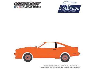 1:64 Greenlight - 1978 Ford Mustang King Cobra II *The Mustang Stampede Series 2*, tangerine/black
