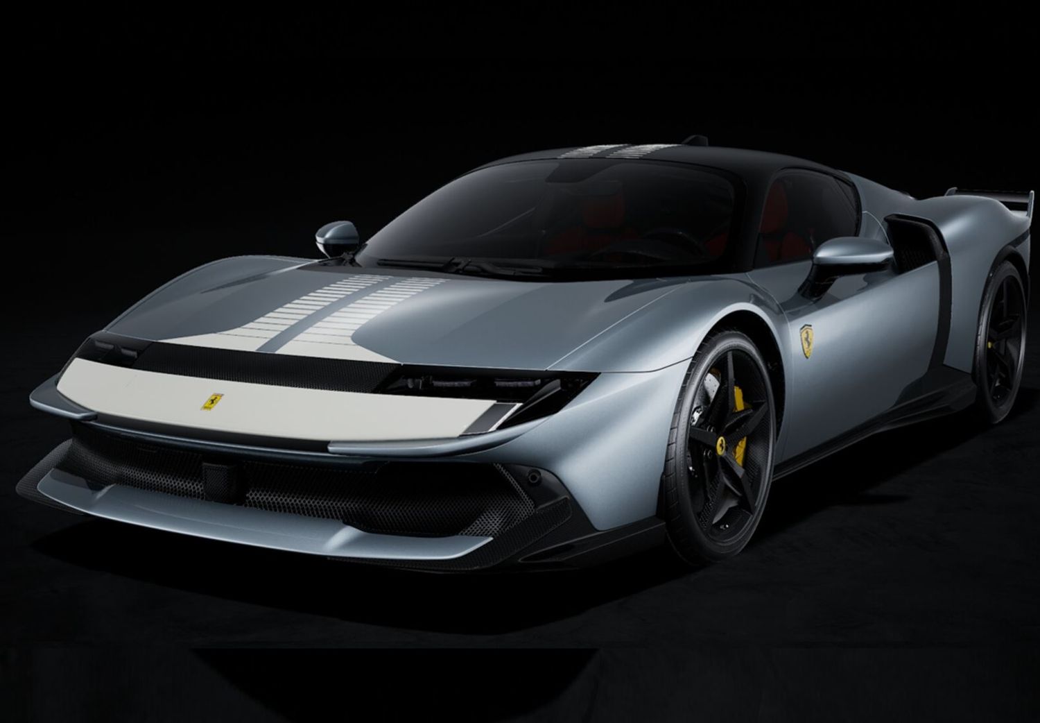 1:18 BBR - Ferrari 849 Testarossa Assetto Fiorano Grigio Titanio matt with White livery Press Version 1:18 BBR - Ferrari 849 Testarossa Assetto Fiorano Grigio Titanio matt with White livery Press Version