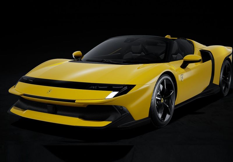 1:18 BBR - Ferrari 849 Testarossa Spider Giallo Modena Press Version