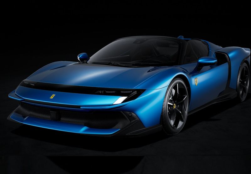 1:18 BBR - Ferrari 849 Testarossa Spider Blu Corsa