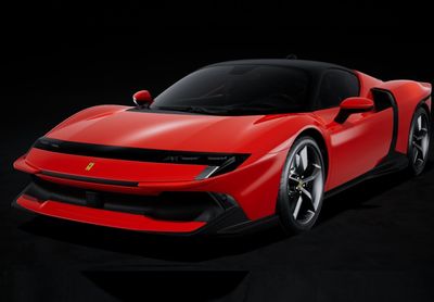 1:18 BBR - Ferrari 849 Testarossa Rosso Corsa with Black roof
