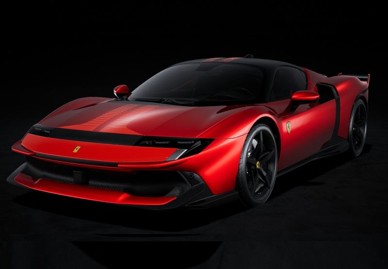 1:18 BBR - Ferrari 849 Testarossa Assetto Fiorano Rosso Magma with Red livery