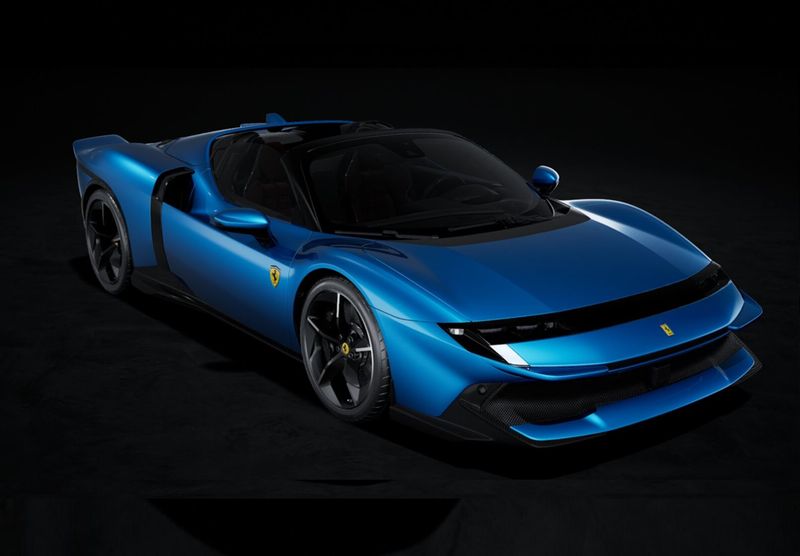 1:43 BBR - Ferrari 849 Testarossa Spider Blu Corsa 1:43 BBR - Ferrari 849 Testarossa Spider Blu Corsa