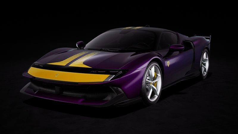 1:43 Looksmart - Ferrari 849 Testarossa Violetto Dino Assetto Fiorano