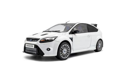 1:18 Solido - 2009 Ford Focus RS MK2 PACK RS PLUS – Frozen White
