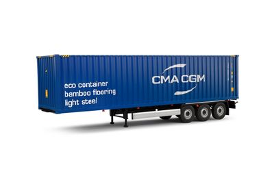 1:24 Solido - CONTAINER TRAILER – 2024 1:24 Solido - CONTAINER TRAILER – 2024