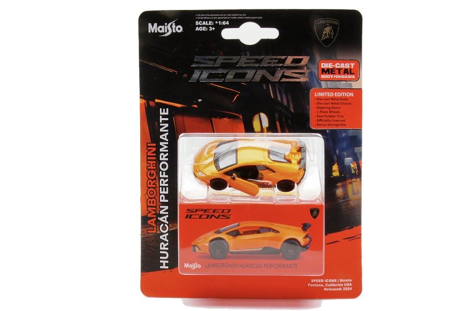 1:64 Maisto - Lamborghini Huracan Performante Orange 1:64 Maisto - Lamborghini Huracan Performante Orange