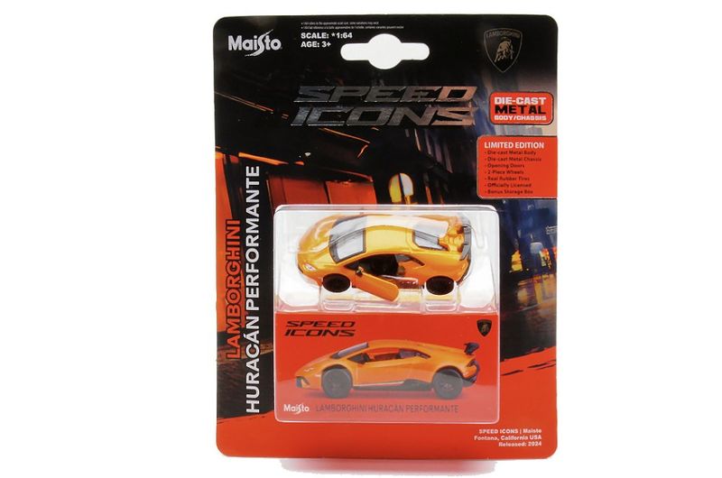 1:64 Maisto - Lamborghini Huracan Performante Orange 1:64 Maisto - Lamborghini Huracan Performante Orange