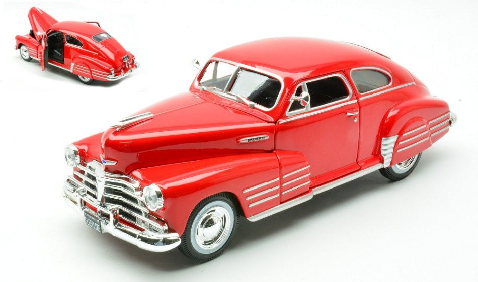 1:24 Maisto - Chevrolet FLEETLINE AEROSEDAN 1948 Red 1:24 Maisto - Chevrolet FLEETLINE AEROSEDAN 1948 Red