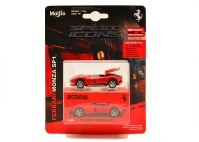 1:64 Maisto - Ferrari Monza SP-1 Cabrio Rot 1:64 Maisto - Ferrari Monza SP-1 Cabrio Rot