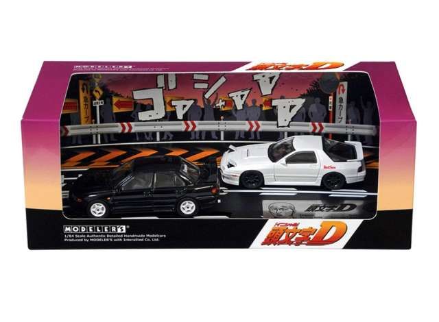 1:64 Modeler's - Initial D Set Vol. 17 Kyoichi Sudo Lancer Evolution III & Ryosuke Takahashi RX-7 (FC3S) 1:64 Modeler's - Initial D Set Vol. 17 Kyoichi Sudo Lancer Evolution III & Ryosuke Takahashi RX-7 (FC3S)