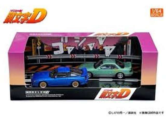 1:64 Modeler's - Initial D Set Vol. 20 Mako Sayuki SilEighty & Koichiro Iketani Silvia (S13) 1:64 Modeler's - Initial D Set Vol. 20 Mako Sayuki SilEighty & Koichiro Iketani Silvia (S13)