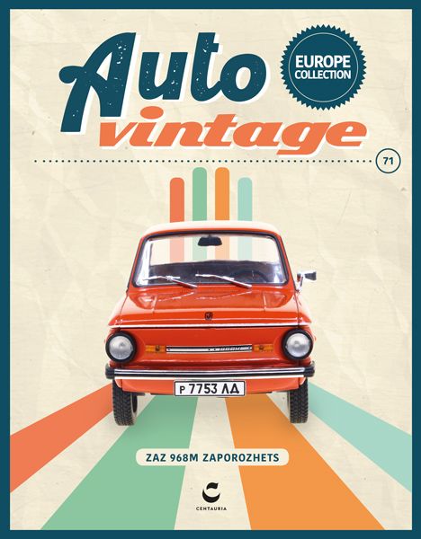 1:24 Centauria - ZAZ 968M  1:24 Centauria - ZAZ 968M "ZAPOROZHETS" - 1979