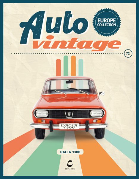 1:24 Centauria - Dacia 1300 - 1970 Red 1:24 Centauria - Dacia 1300 - 1970 Red