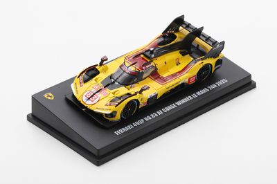 1:64 Looksmart - Ferrari 499P No.83 AF Corse Winner Le Mans 24H 2025 R. Kubica – P. Hanson – Y. Ye