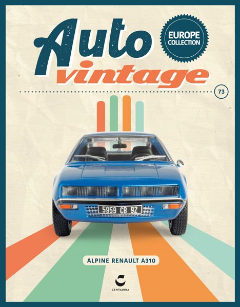 1:24 Centauria - Alpine Renault A310 - 1972 Blue Metallic 1:24 Centauria - Alpine Renault A310 - 1972 Blue Metallic