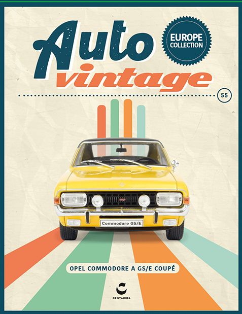 1:24 Centauria - Opel Commodore A GS E - 1970 Yellow 1:24 Centauria - Opel Commodore A GS E - 1970 Yellow