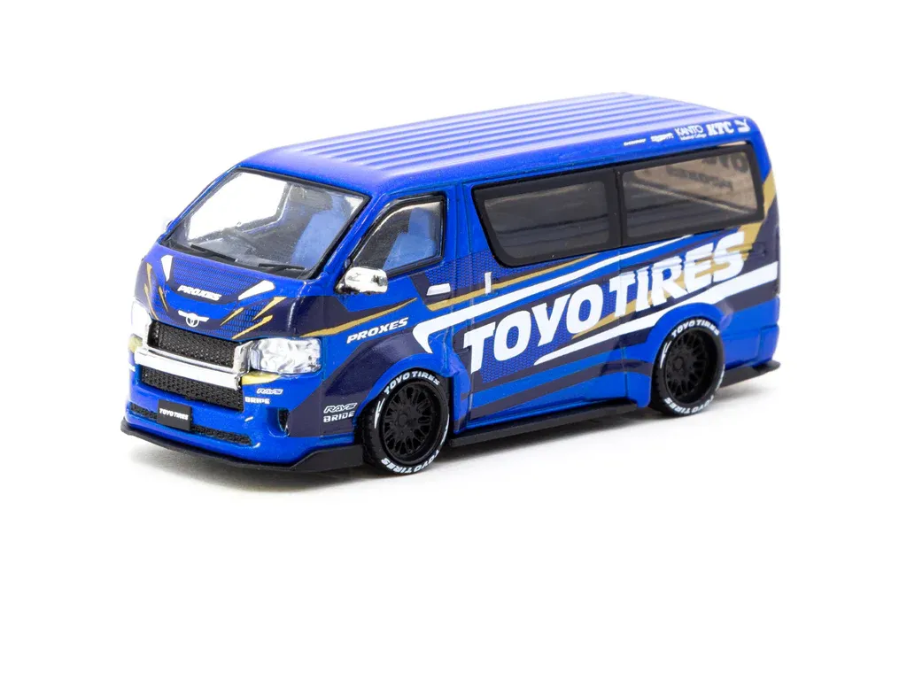 1:64 Tarmac - Toyota Hiace Widebody *Toyo Tires* 1:64 Tarmac - Toyota Hiace Widebody *Toyo Tires*