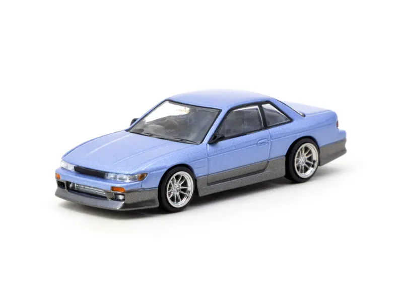 1:64 Tarmac - VERTEX Nissan Silvia (S13), blue/grey 1:64 Tarmac - VERTEX Nissan Silvia (S13), blue/grey