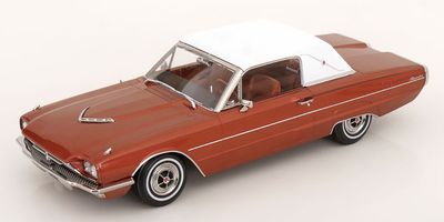 1:18 KK Scale - Ford Thunderbird Landau Coupe 1966 kupfer-metallic/weiß 1:18 KK Scale - Ford Thunderbird Landau Coupe 1966 kupfer-metallic/weiß