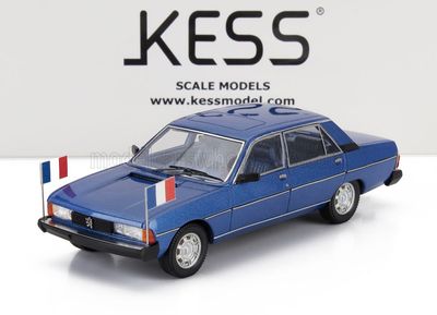1:43 Kess Model - 1983 Peugeot 604 GTi V6 Ministeriale Blue