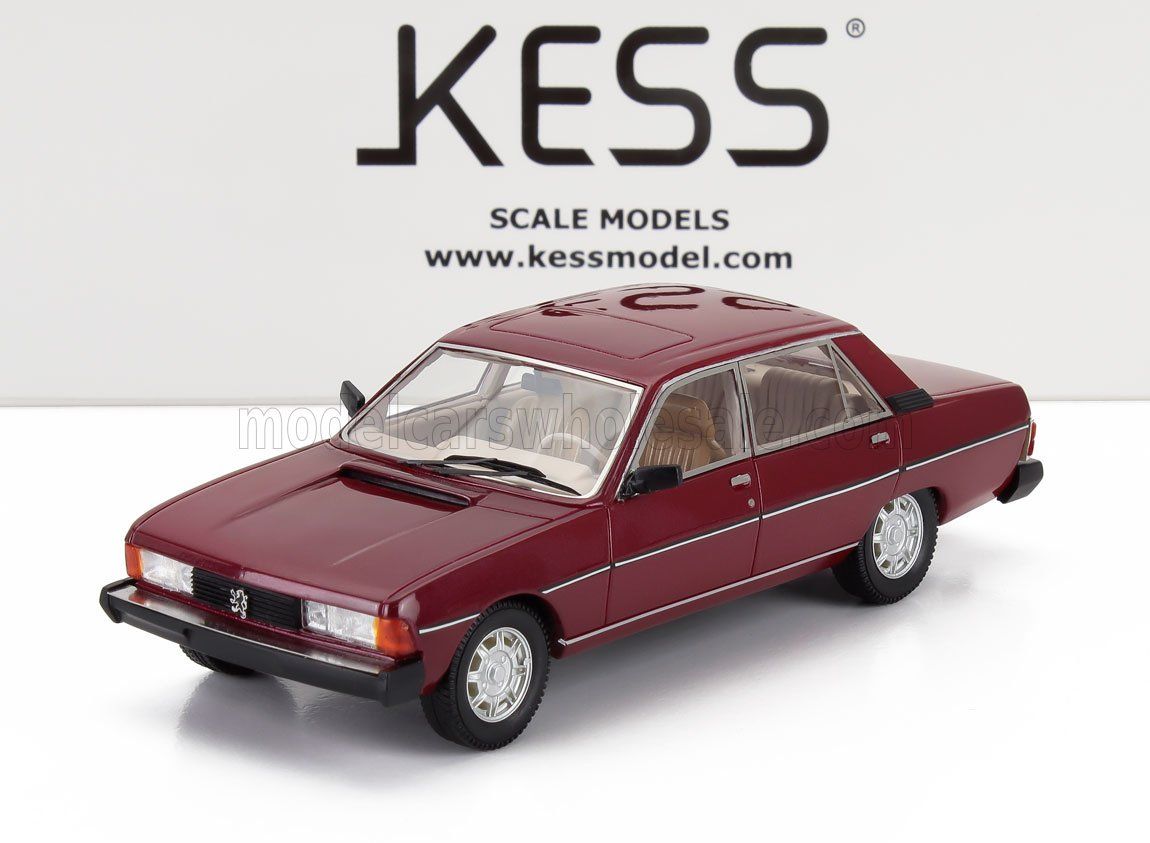 1:43 Kess Model - 1983 Peugeot 604 GTi V6 Red