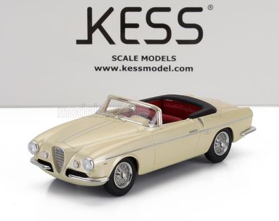 1:43 Kess Model - 1955 Alfa Romeo 1900C SS sn01959 Ghia Aigle Cabriolet Open Gold Metallic 1:43 Kess Model - 1955 Alfa Romeo 1900C SS sn01959 Ghia Aigle Cabriolet Open Gold Metallic