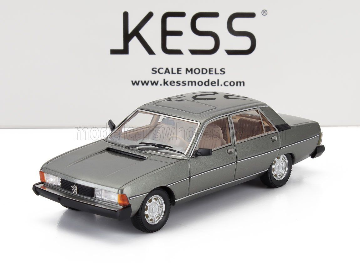 1:43 Kess Model - 1983 Peugeot 604 GTi V6 Grey Metallic