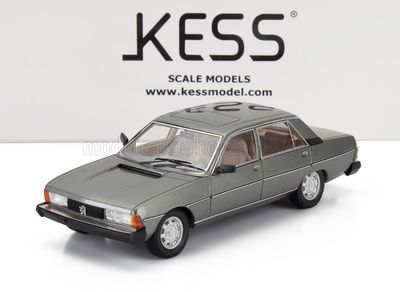 1:43 Kess Model - 1983 Peugeot 604 GTi V6 Grey Metallic 1:43 Kess Model - 1983 Peugeot 604 GTi V6 Grey Metallic