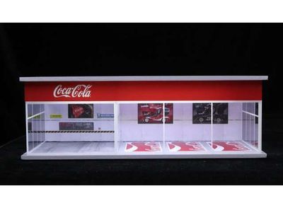 1:64 Black Box Diorama (MoreArt) - Diorama *Coca-cola show room* 1:64 Black Box Diorama (MoreArt) - Diorama *Coca-cola show room*