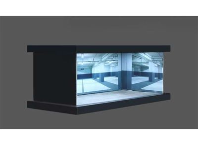 1:64 Black Box Diorama (MoreArt) - Diorama *D-underground parking lot*