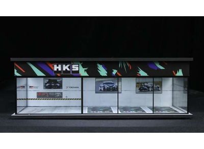1:64 Black Box Diorama (MoreArt) - Diorama *HKS show room*