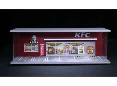 1:64 Black Box Diorama (MoreArt) - Diorama *KFC*