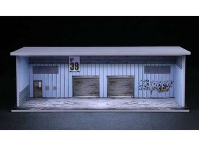 1:64 Black Box Diorama (MoreArt) - Diorama *#39 warehouse* 1:64 Black Box Diorama (MoreArt) - Diorama *#39 warehouse*