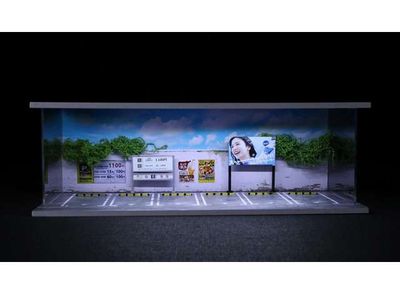 1:64 Black Box Diorama (MoreArt) - Diorama *Summer with light E*