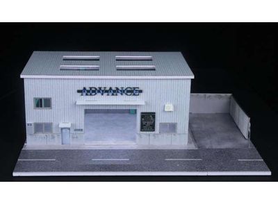1:64 Black Box Diorama (MoreArt) - Diorama *Workshop with light*