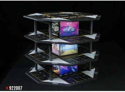 1:64 Black Box Diorama (MoreArt) - Diorama *Parking building 01*