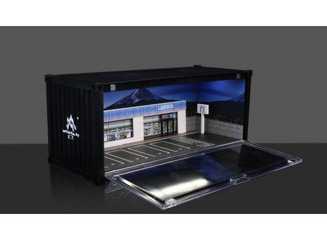 1:64 Black Box Diorama (MoreArt) - Diorama *Container Lawson*