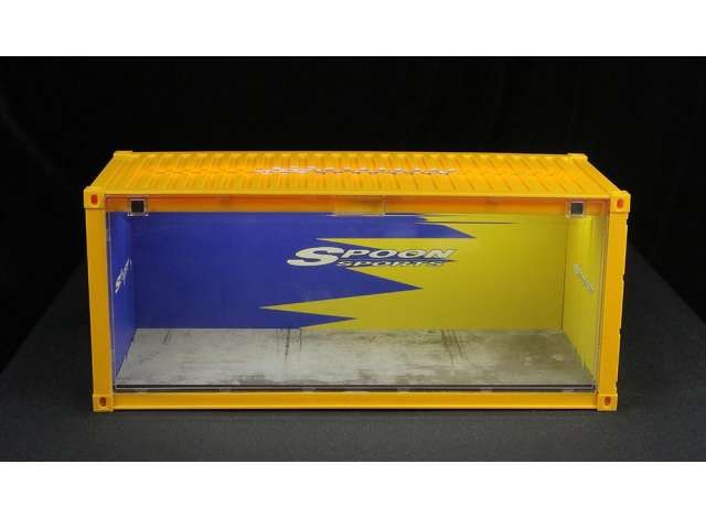 1:64 Black Box Diorama (MoreArt) - Diorama *Container Spoon*
