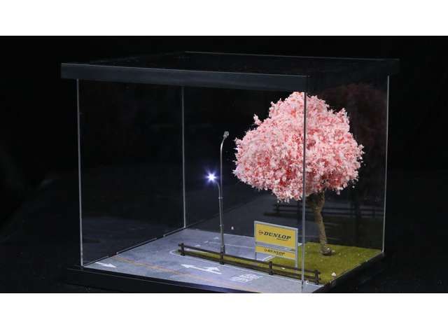 1:64 Black Box Diorama (MoreArt) - Diorama *09 streetscape with light*