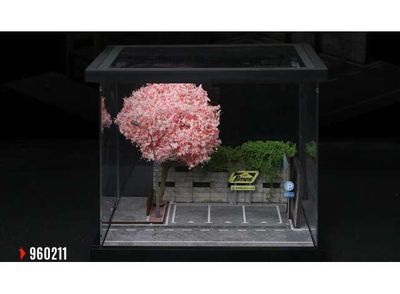 1:64 Black Box Diorama (MoreArt) - Diorama *11 streetscape with light* 1:64 Black Box Diorama (MoreArt) - Diorama *11 streetscape with light*