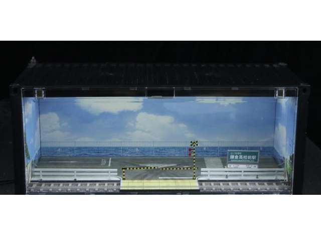 1:64 Black Box Diorama (MoreArt) - Diorama *Container Station*